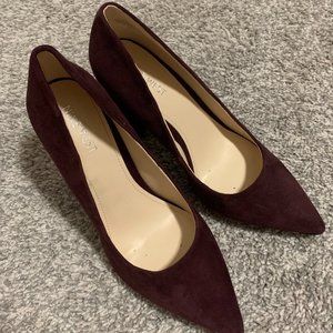 EUC Suede Nine West Heels